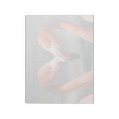 バレンタインフラミンゴ ノートパッド (回転)