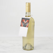 バレンタインフラミンゴ ボトルネックタグ (アングル)