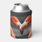 バレンタインフラミンゴ 缶クーラー (缶正面)