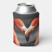 バレンタインフラミンゴ 缶クーラー (缶裏面)