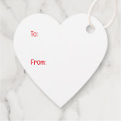 バレンタインフランスのブルドッグ フェイバータグ (裏面)