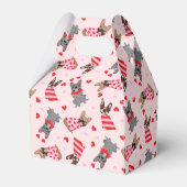 バレンタインフランスのブルドッグ フェイバーボックス (裏面サイド)