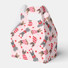 バレンタインフランスのブルドッグ フェイバーボックス