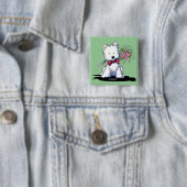 バレンタインプリンスウェスティピンボタン 缶バッジ (インサイチュ)