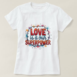 バレンタインプリントTシャツ Tシャツ