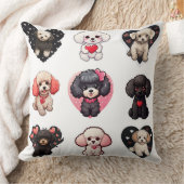 バレンタインプードルドッグ |愛犬家 | クッション (ブランケット)