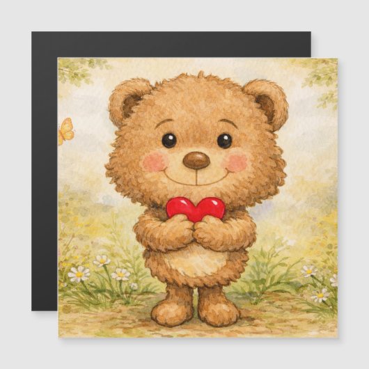 バレンタインベア (正面/裏面)