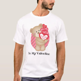 バレンタインベア メンズTシャツ Tシャツ