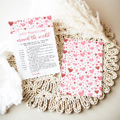 バレンタインベイビー 世界の伝統 ゲーム 招待状