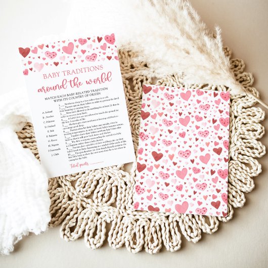 バレンタインベビーの伝統を世界のゲームに 招待状