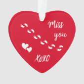 バレンタインベビーメモリアルオーナメント オーナメント (裏面)