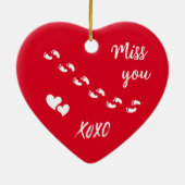 バレンタインベビーロス記念オーナメント セラミックオーナメント (裏面)