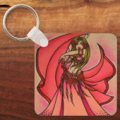 バレンタインベリーダンサー キーホルダー (正面)