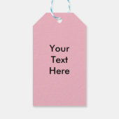 バレンタインボーイとウサギハート ギフトタグ (裏面)