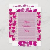 バレンタインボーイズパープルハートロマンチック引用文 (正面/裏面)