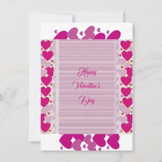 バレンタインボーイズパープルハートロマンチック引用文 (正面)