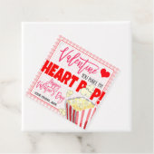 バレンタインポップコーンギフトラベル フェイバータグ (インサイチュ)