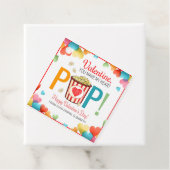 バレンタインポップコーンラベル フェイバータグ (インサイチュ)