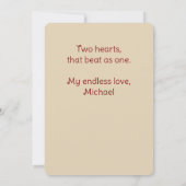 バレンタインマイ妻エンボススタイル2ハート (裏面)