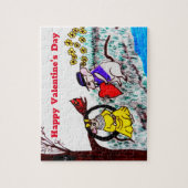 バレンタインマントルマウスは私のものだ ジグソーパズル (縦)