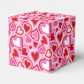 バレンタインミックスハート フェイバーボックス (裏面サイド)