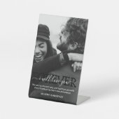 バレンタインミニマリストホリデー 台座サイン (正面)