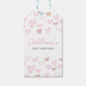 バレンタインメッセージカード ギフトタグ (正面)