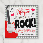 バレンタインユーロックギフトラベル フェイバータグ (正面)