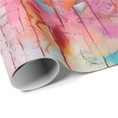 バレンタインラッピング紙 ラッピングペーパー (ロールコーナー)