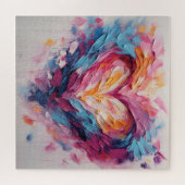 バレンタインラディアントラブハートスプラッシュ ジグソーパズル (横)