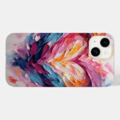 バレンタインラディアントラブハートスプラッシュ Case-Mate iPhoneケース (裏面 (横))