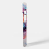 バレンタインラディアントラブハートスプラッシュ Case-Mate iPhoneケース (裏面 / 左)