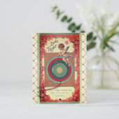 バレンタインラブズターゲットヴィンテージアート ポストカード (スタンド正面)