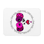 バレンタインラブバグ マグネット (横)