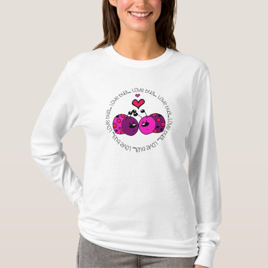 バレンタインラブバグ Tシャツ (正面)