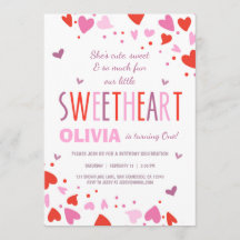 バレンタインラブバースデーパーティー招待状