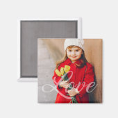 バレンタインラブフォトキープサケ マグネット (正面/裏面)