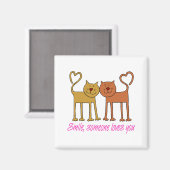 バレンタインラブマグネット マグネット (正面/裏面)