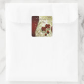 バレンタインラブユーハート2 スクエアシール (バッグ)