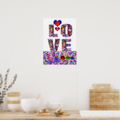 バレンタインラブヴェネチアンマスカレードパーティー ポスター (キッチン)