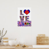 バレンタインラブヴェネチアンマスカレードパーティー ポスター (キッチン)