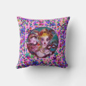 バレンタインラブヴェネチアンマスカレード紙吹雪 クッション (裏面)