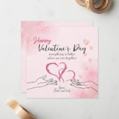 バレンタインラブ すべてのことがより良い , ノートカード (正面/裏面インサイチュ)