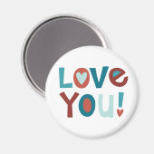 バレンタインラブ マグネット (正面/裏面)