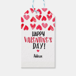 バレンタインラベルモダンバレンタインデー ギフトタグ