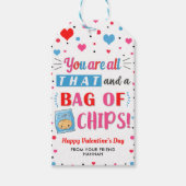 バレンタインラベル教室バレンタインラベル ギフトタグ (正面)