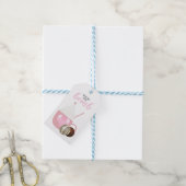 バレンタインラベル ギフトタグ (より糸付き)