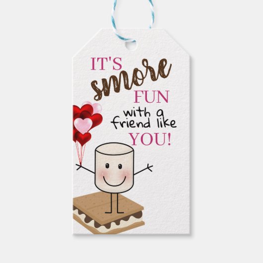 バレンタインラベル ギフトタグ (正面)