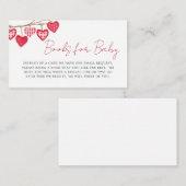 バレンタインリトルスウィートブックforベビー エンクロージャーカード (正面/裏面)