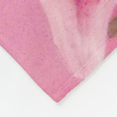 バレンタインリリー フリースブランケット (角)